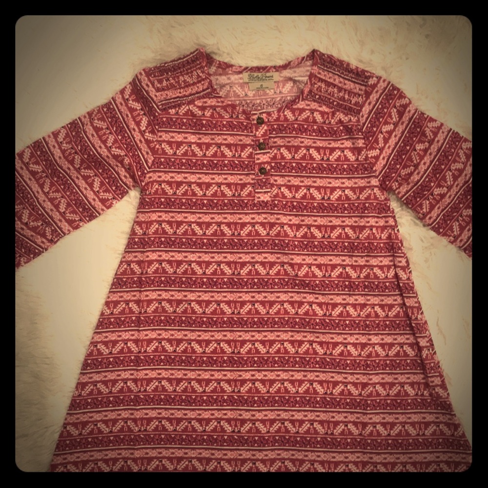 NWOT Lucky Printed Dress